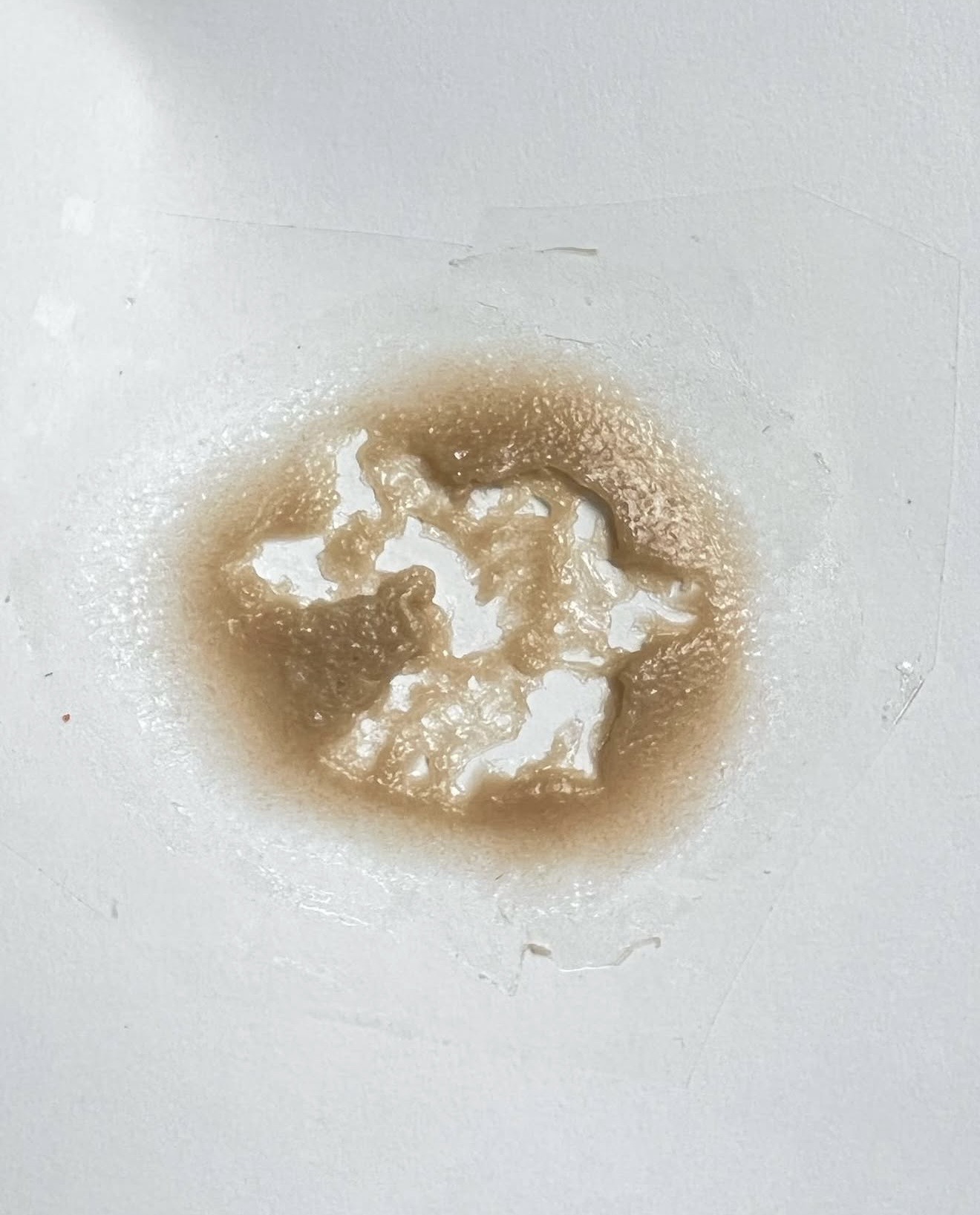Small Gash prosthetic transfer, unpainted