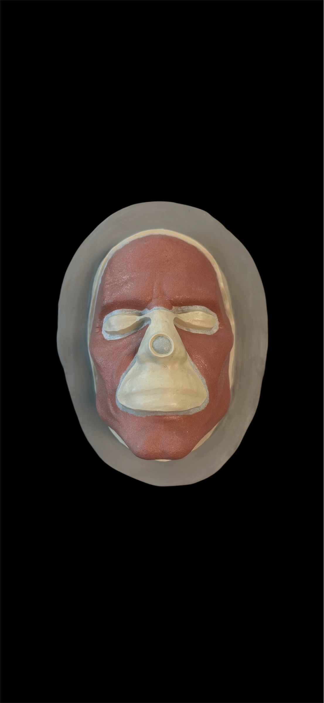 The Mask prosthetic, unpainted